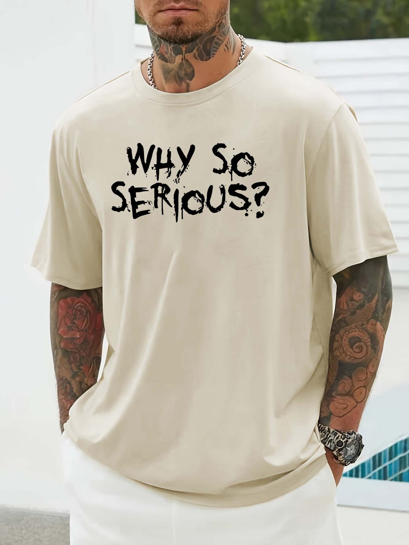 tees for men why so serious print t shirt casual short sleeve tshirt for summer spring fall tops as gifts details 0